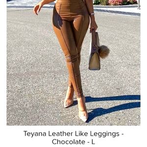 Leather-Like leggings